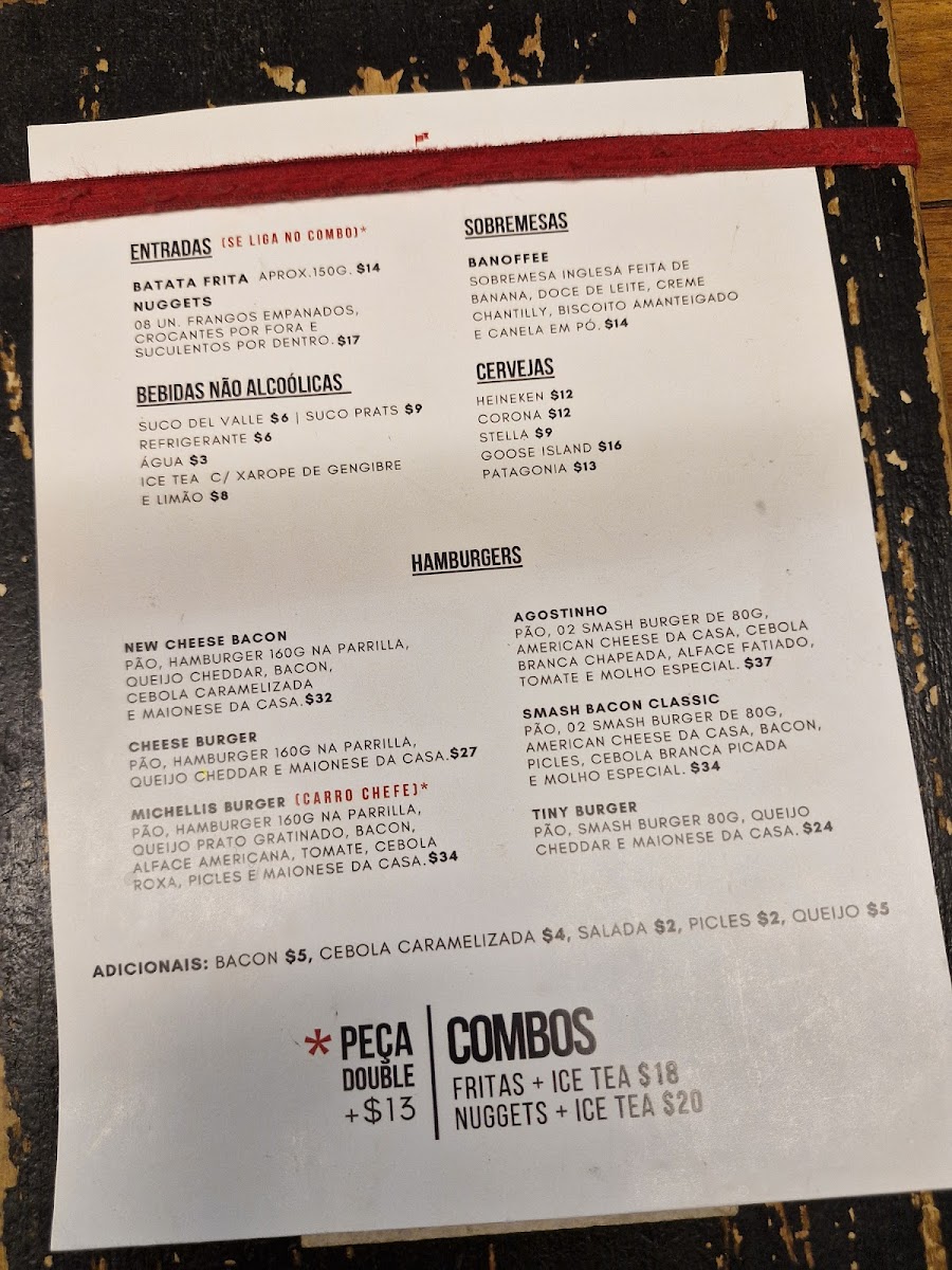 Menu Michellis Burger-1